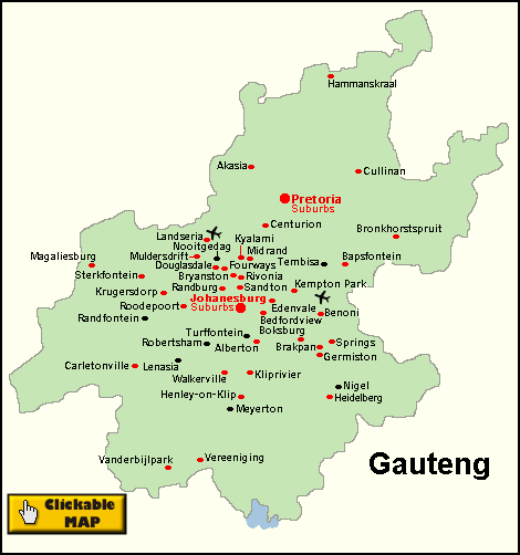 Vereeniging map