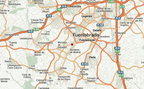 Fuenlabrada road map