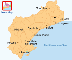 L'Hospitalet Map