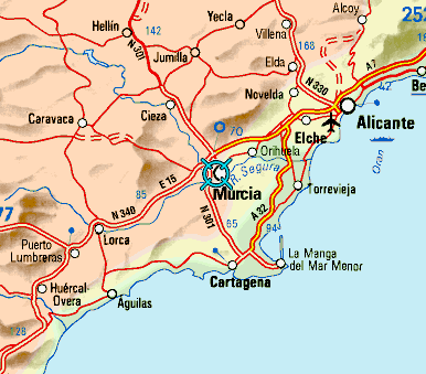 Murcia road map