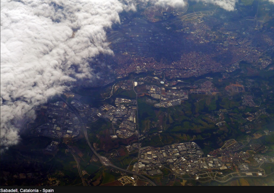 Sabadell satellite map