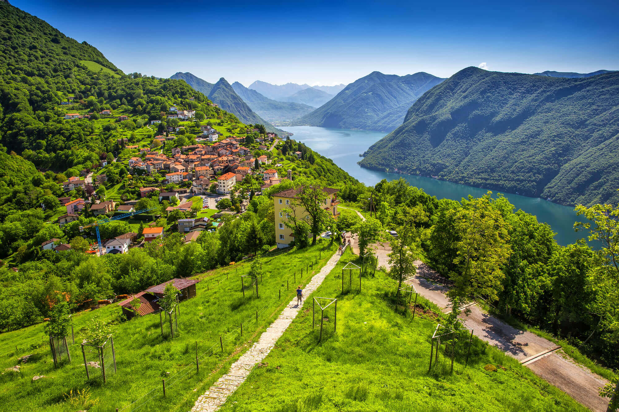 Lugano Monte San Salvatore, Ticino