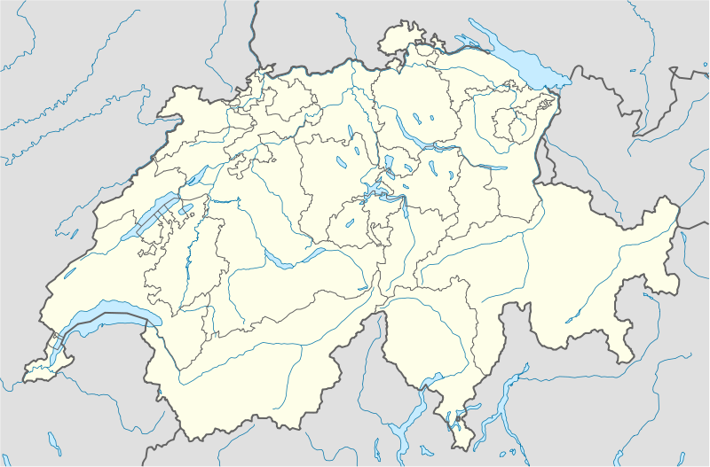Baden Switzerland location map