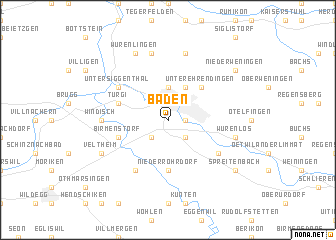 Baden map