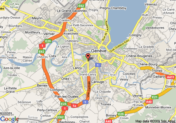 Carouge geneva map