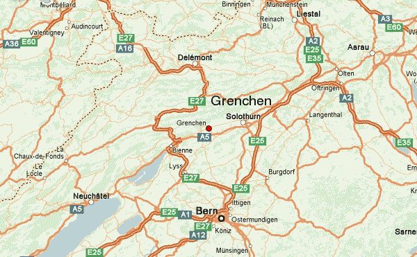 Grenchen map