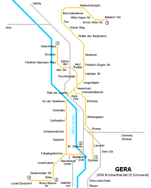 Kriens map gera