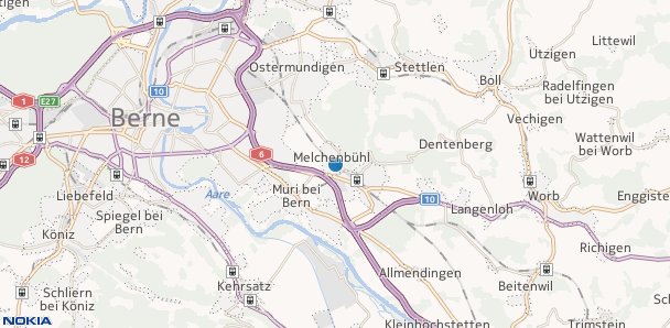 Meyrin map berne