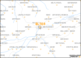 Olten map