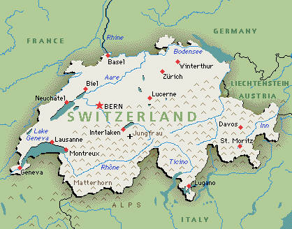 switzerland Sion map