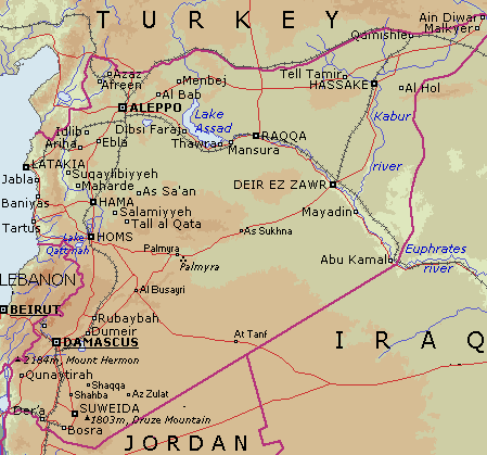Syria Map