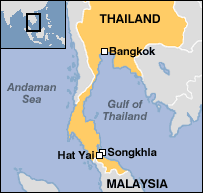 Hat Yai map