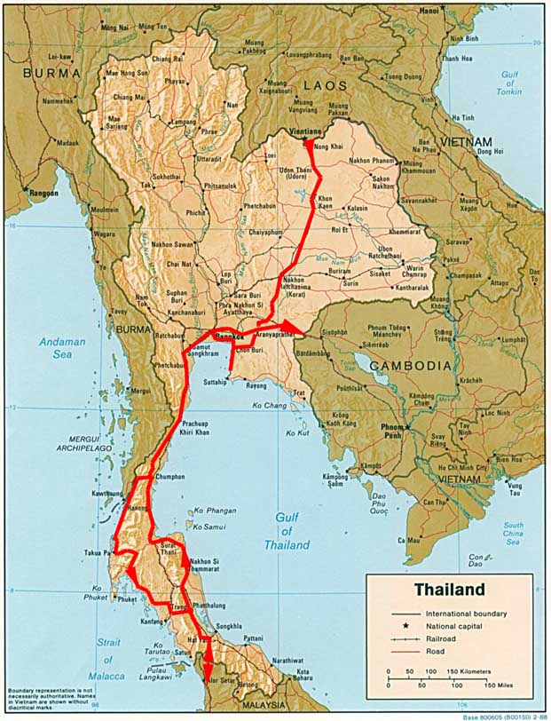 thailand Si Racha map