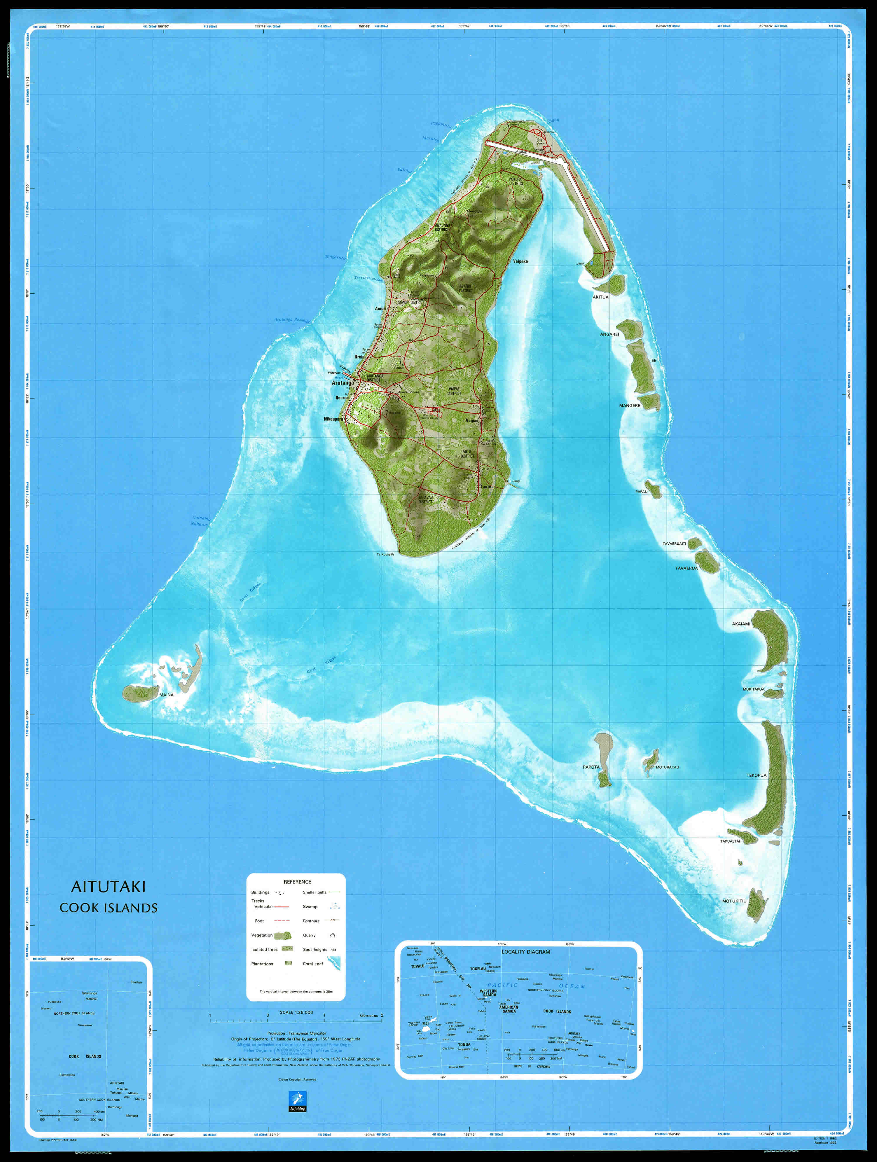 Tokelau Map