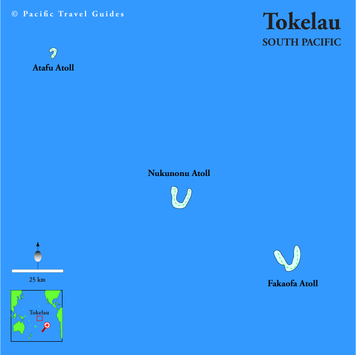 map of Tokelau