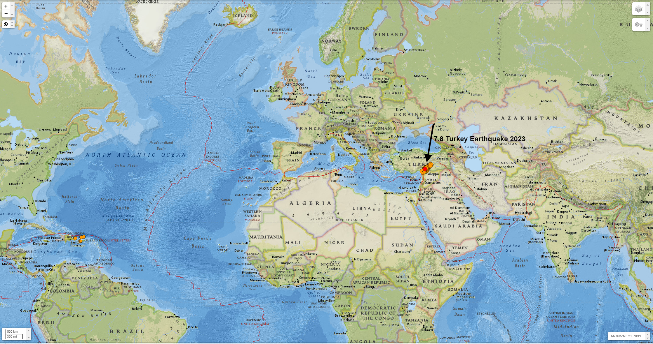 Turkey and Syria Earthquake 2023