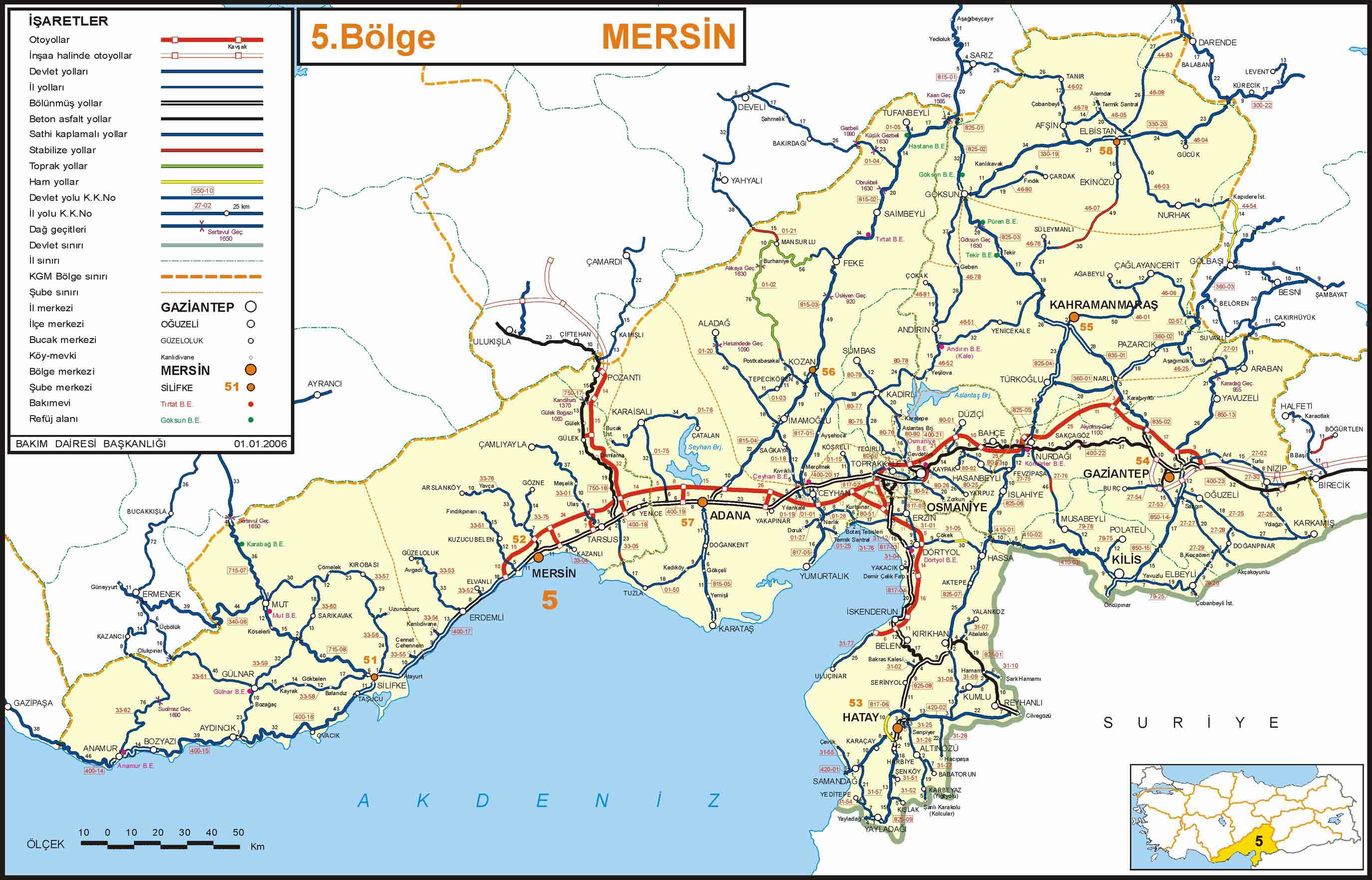 icel highways map