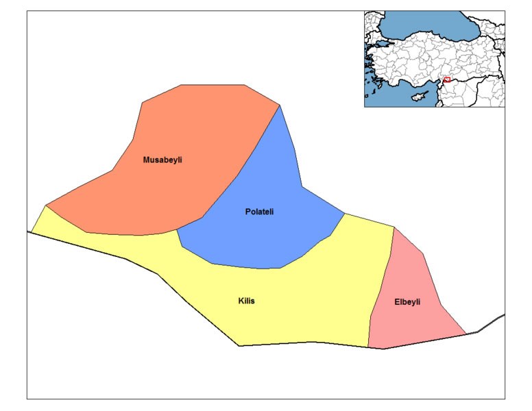 map of kilis