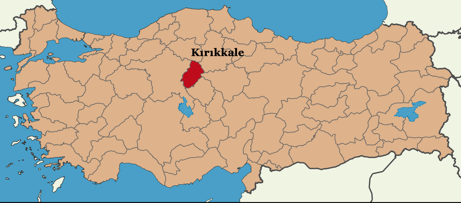 where is kirikkale in turkey