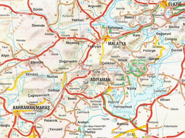 malatya road map