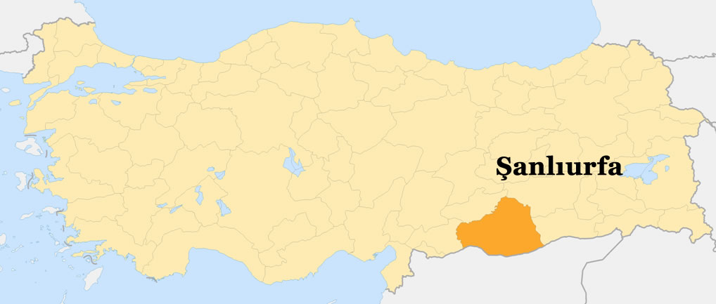 where is sanliurfa in turkey