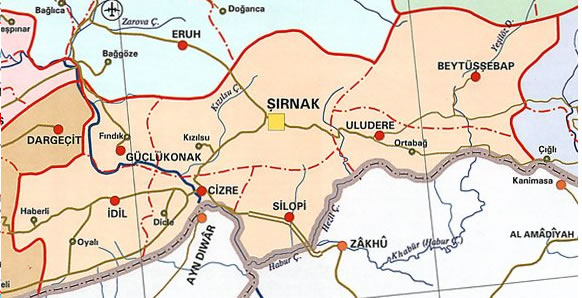 sinop province map