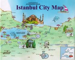 turkey map istanbul
