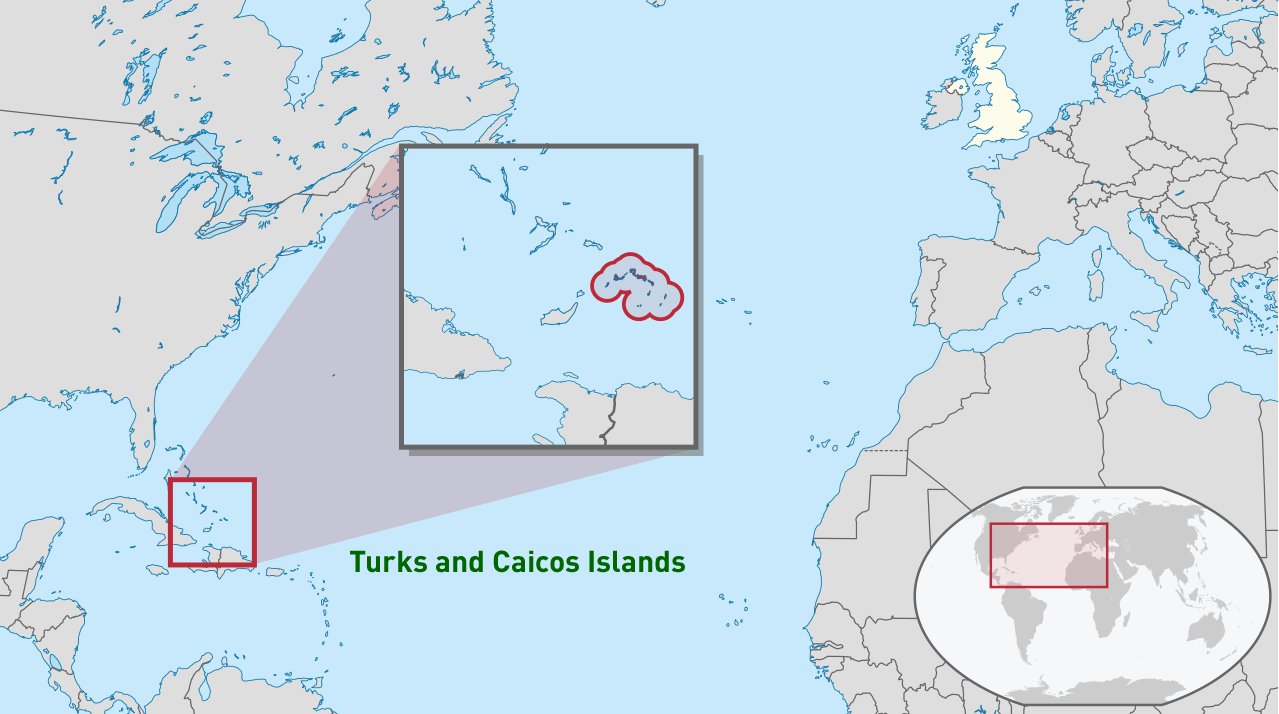 where is turks and caicos islands in the world