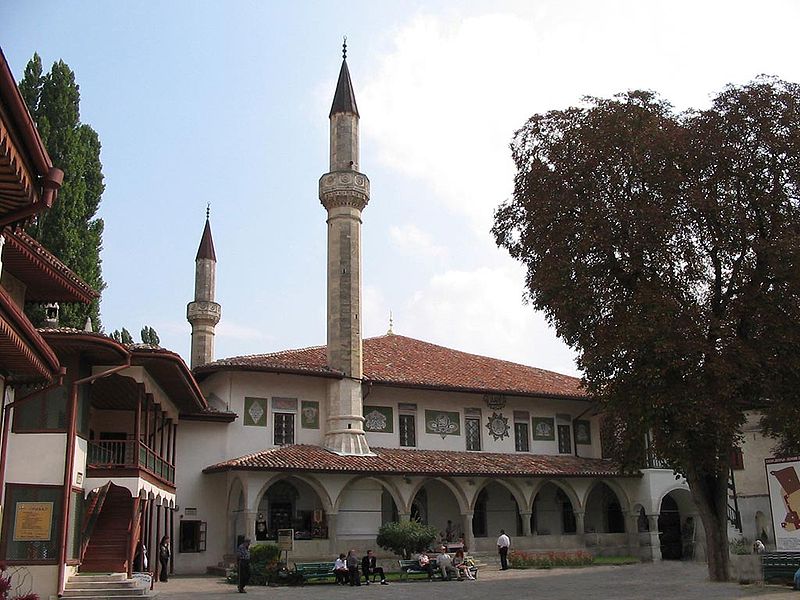 Crimea Bakhchisaray Hansaray mosque