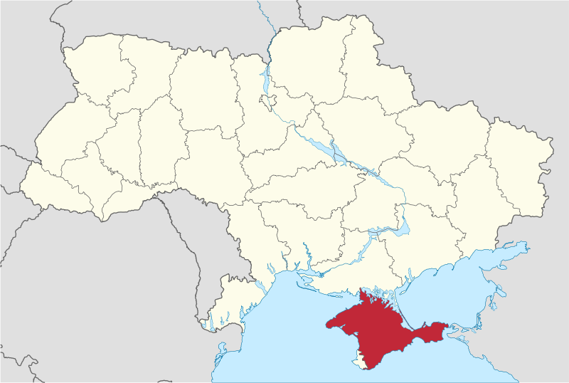 Crimea Map Ukraine