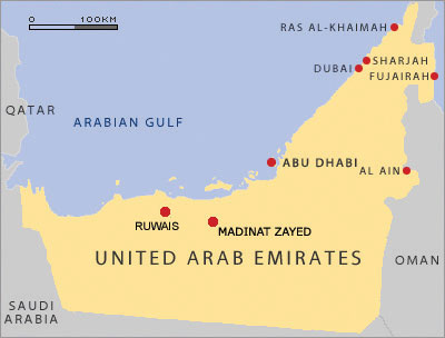 Al Ain map