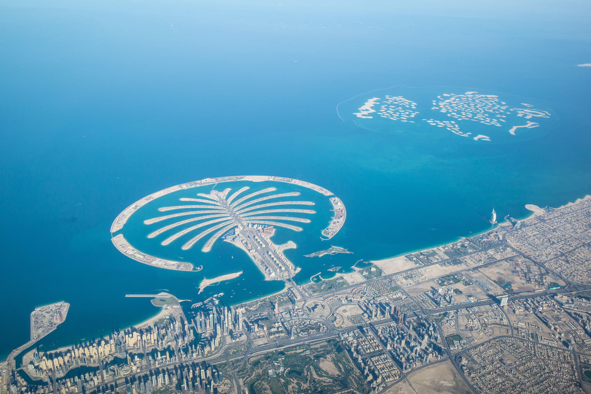 Dubai Aerial View, United Arab Emirates