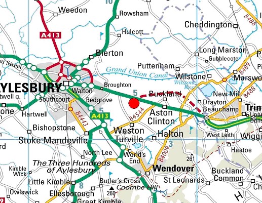 Aylesbury map