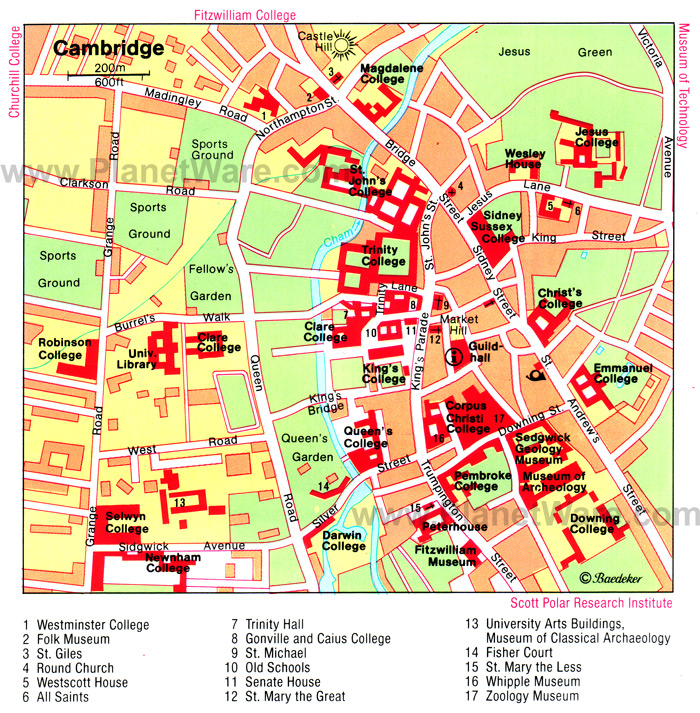cambridge map