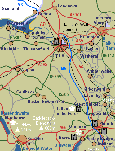 Carlisle map