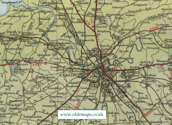 Carlisle map
