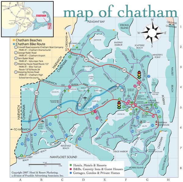 Chatham map
