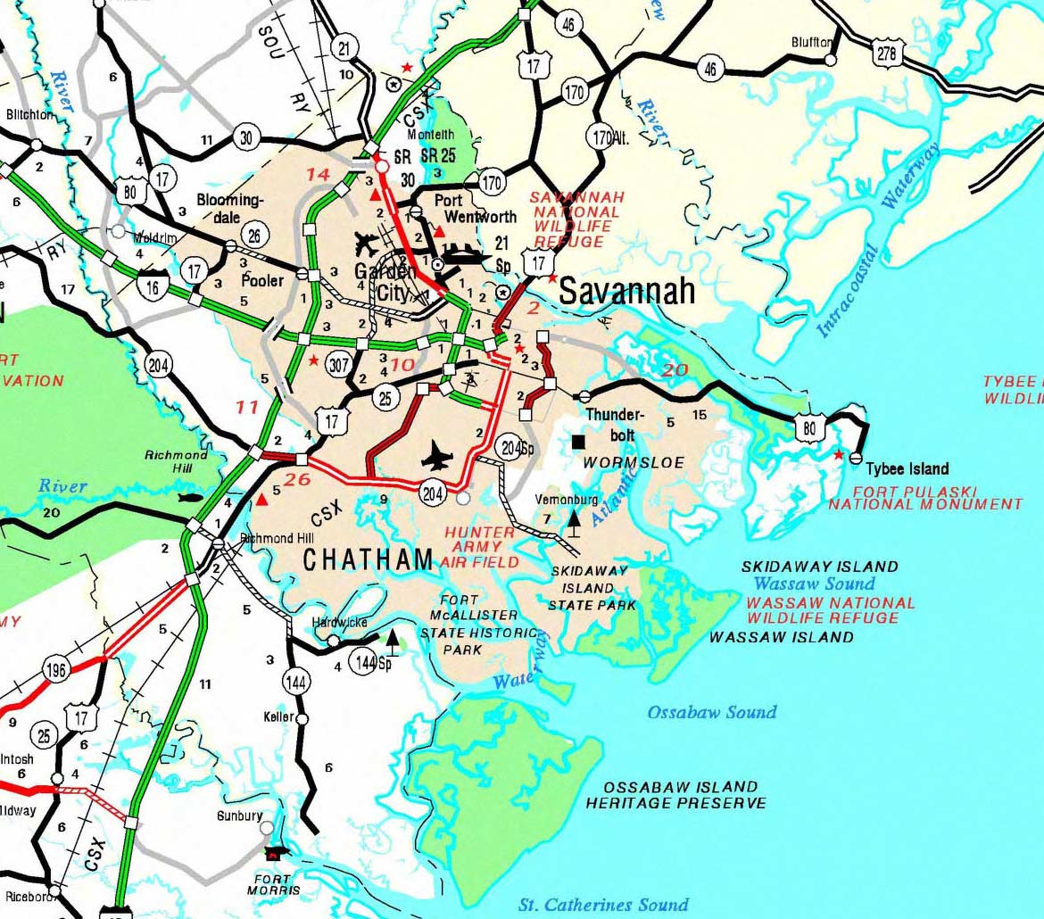 map of Chatham