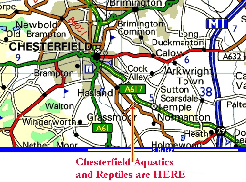Chesterfield map