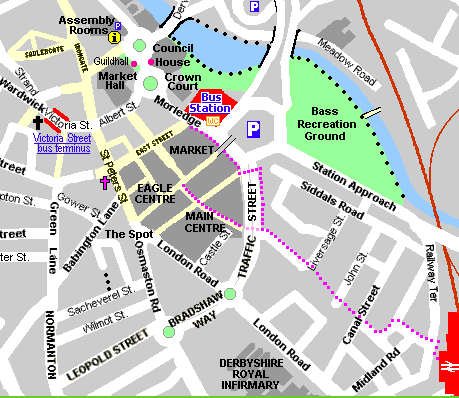 map of derby