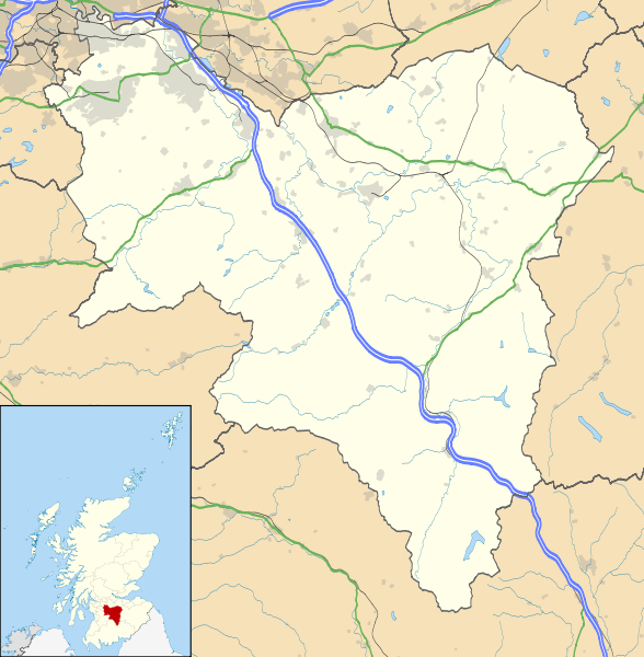 East Kilbride map