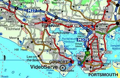 Gosport map