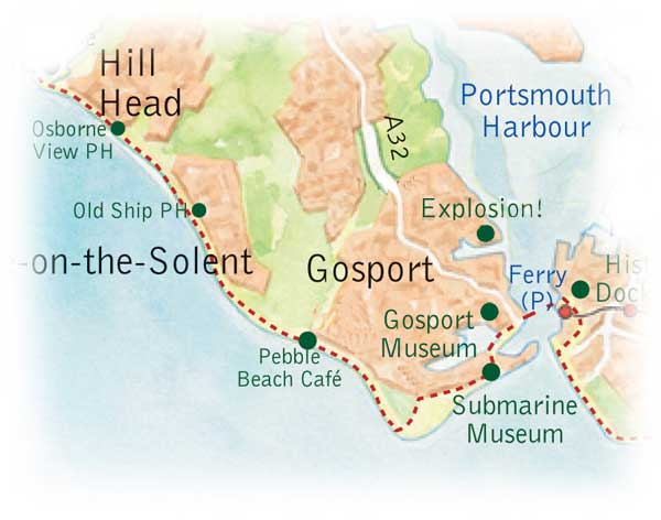 Gosport map