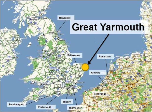 tourist map great yarmouth