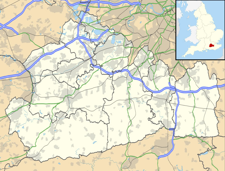 Guildford map