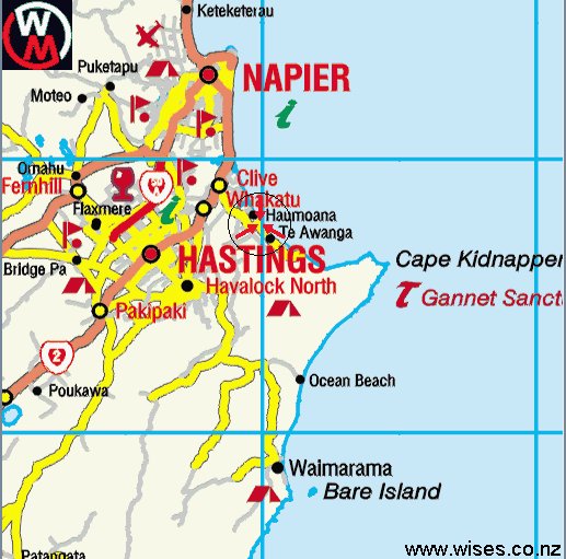 map of hastings