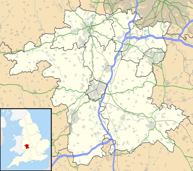 Kidderminster map