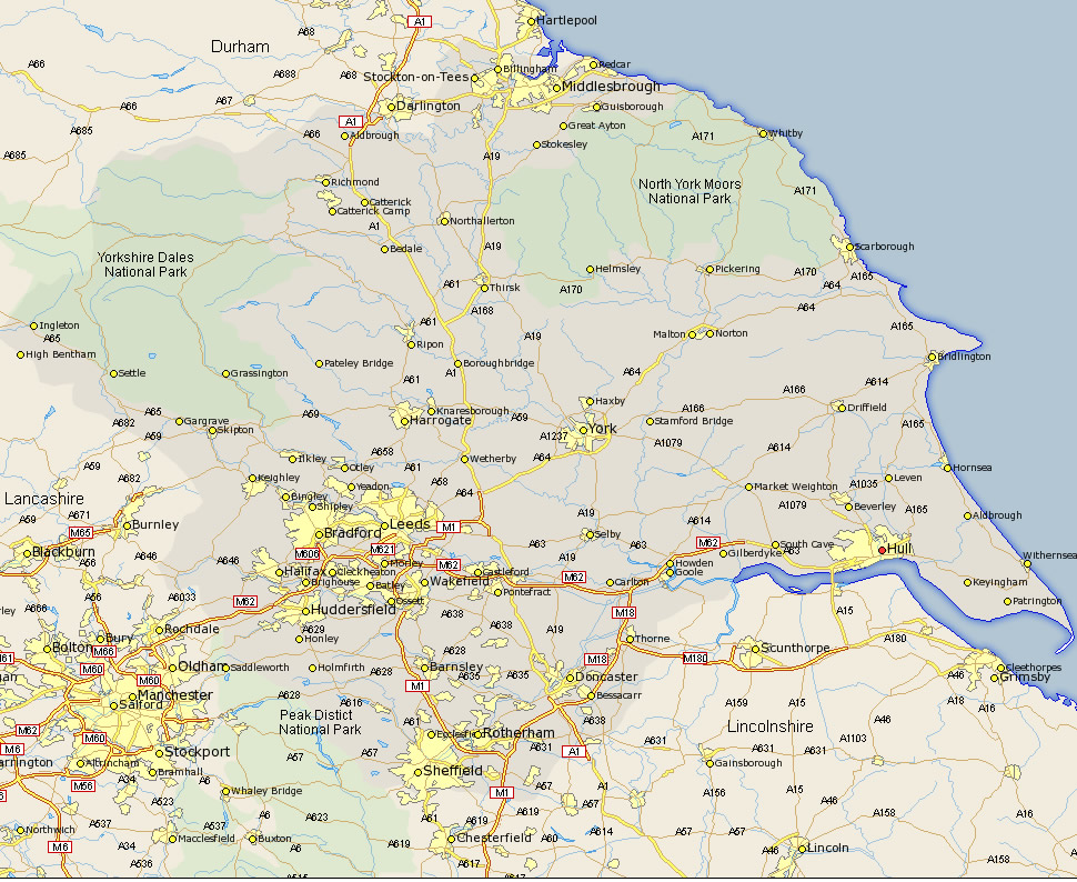 Kingston Upon Hull map