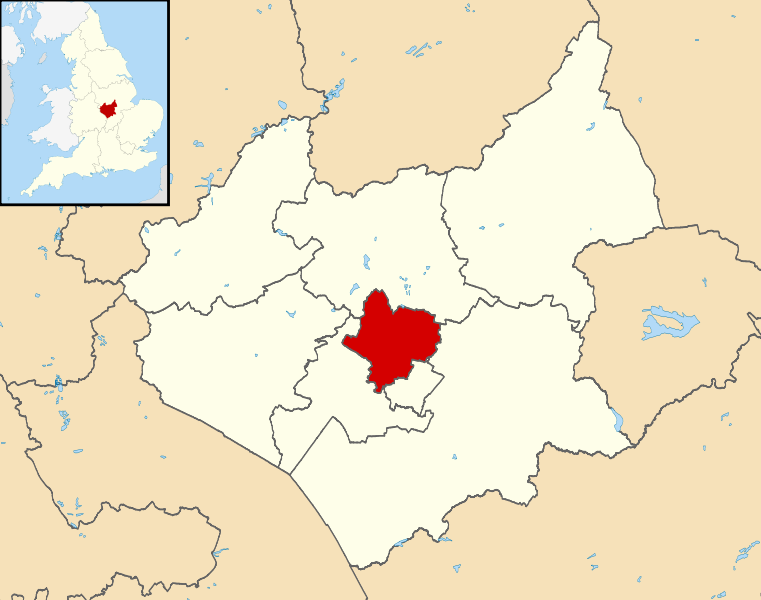 Leicester map