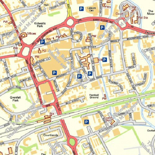Maidenhead map